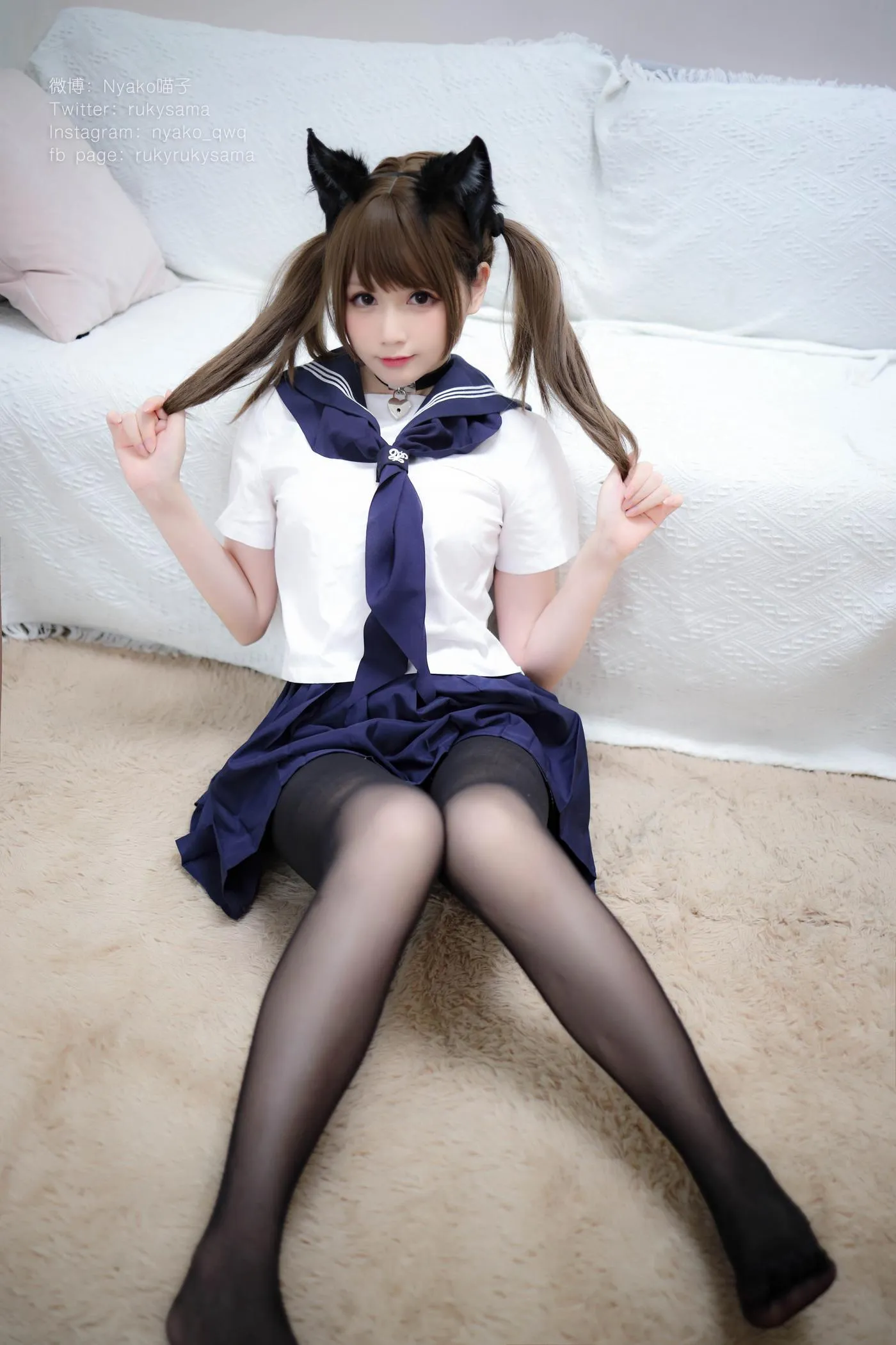 Nyako喵子 – NO.08 水手服 [47P]插图6